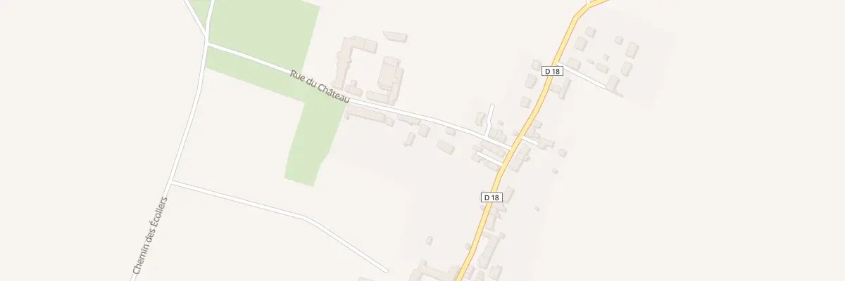 Plan du 6 Rue du Château à Étavigny