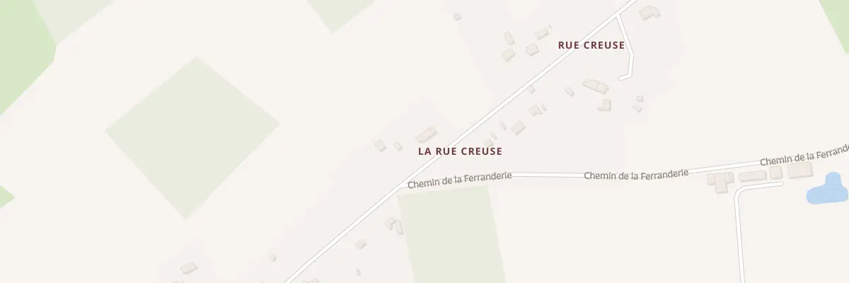 Plan du 9 La Rue Creuse au Charme