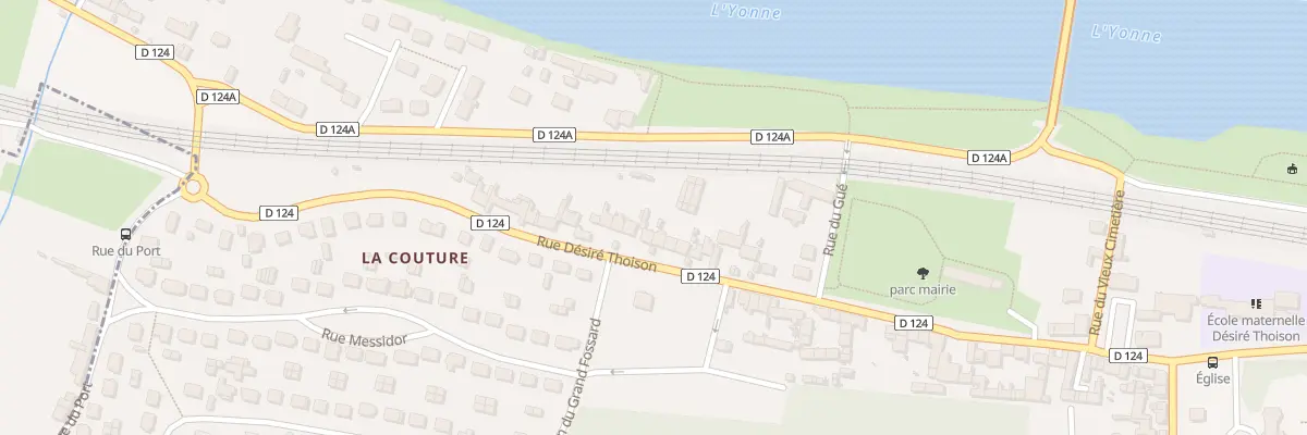 Plan du 47 Rue Désiré Thoison à Cannes-Écluse