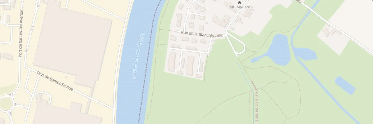 Plan du 1 Rue de la Blanchisserie à Haubourdin