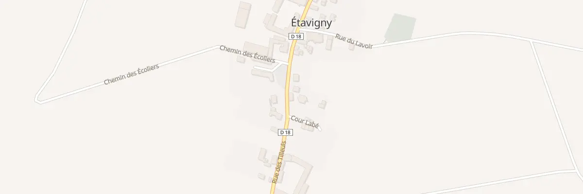 Plan du 3 Rue des Tilleuls à Étavigny