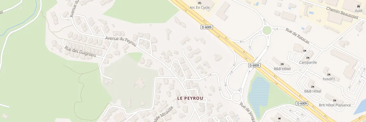 Plan du 6 Rue des Amandiers à Narbonne