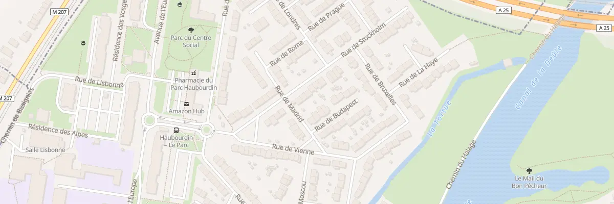 Plan du 12 Rue de Stockholm à Haubourdin