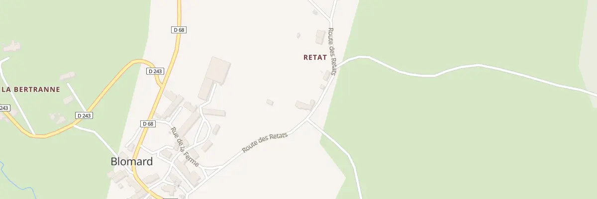 Plan du 5012 Retat à Blomard