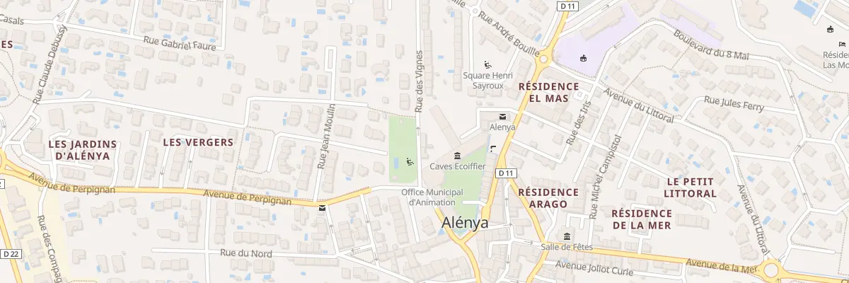 Plan du 31 Rue des Vignes à Alénya