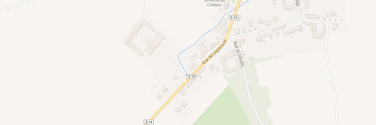 Plan du 6 Rue de Lagnicourt à Quéant