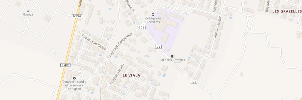 Plan du 42B Che de Plaisance à Sigean