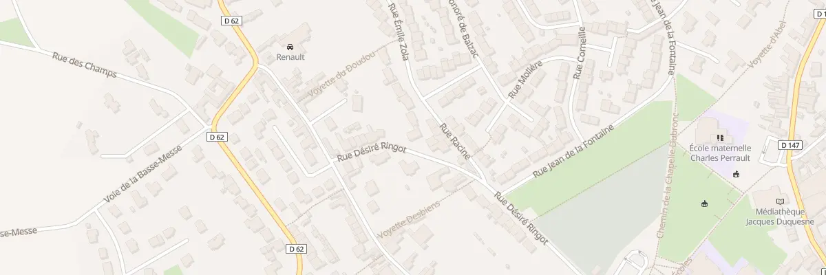Plan du 38B Rue Désiré Ringot à Gondecourt