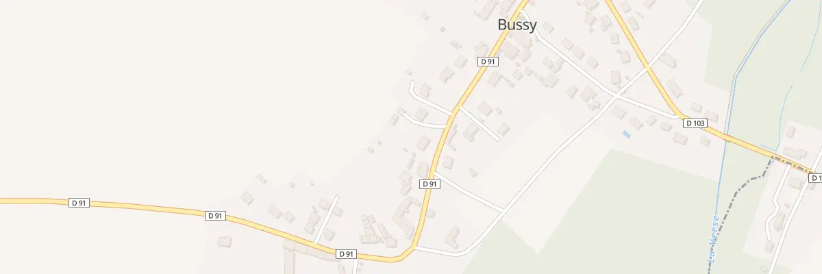 Plan du 278 Rue du Buisson du Guét à Bussy