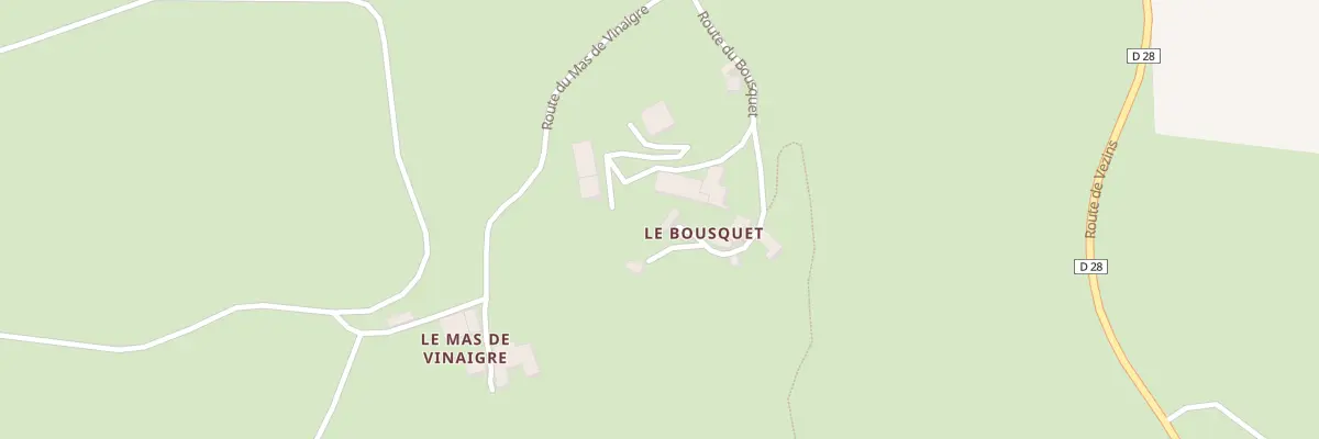 Plan du 5099 Le Bousquet à Saint-Léons
