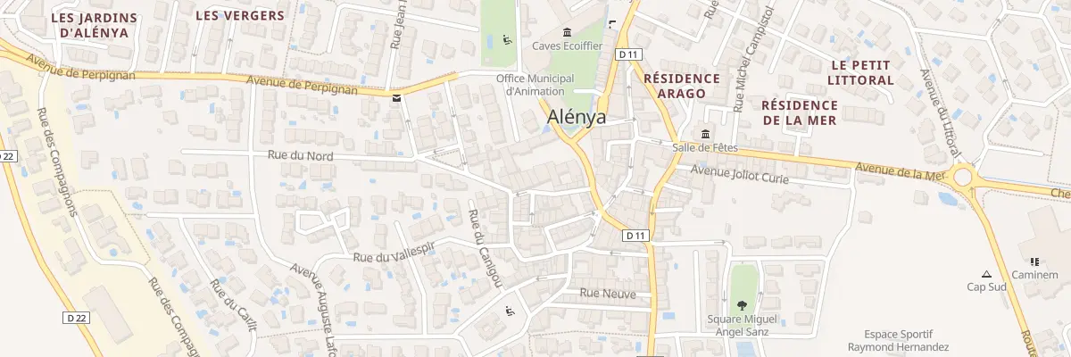 Plan du 5 Rue de la Procession à Alénya