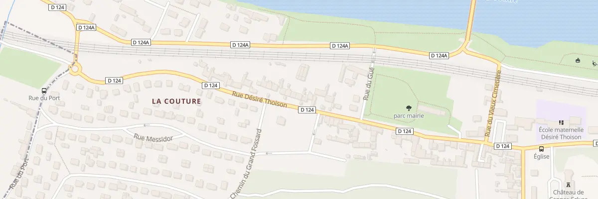 Plan du 53 Rue Désiré Thoison à Cannes-Écluse