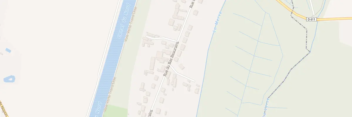 Plan du 249 Rue du Bas Beaurains à Beaurains-lès-Noyon