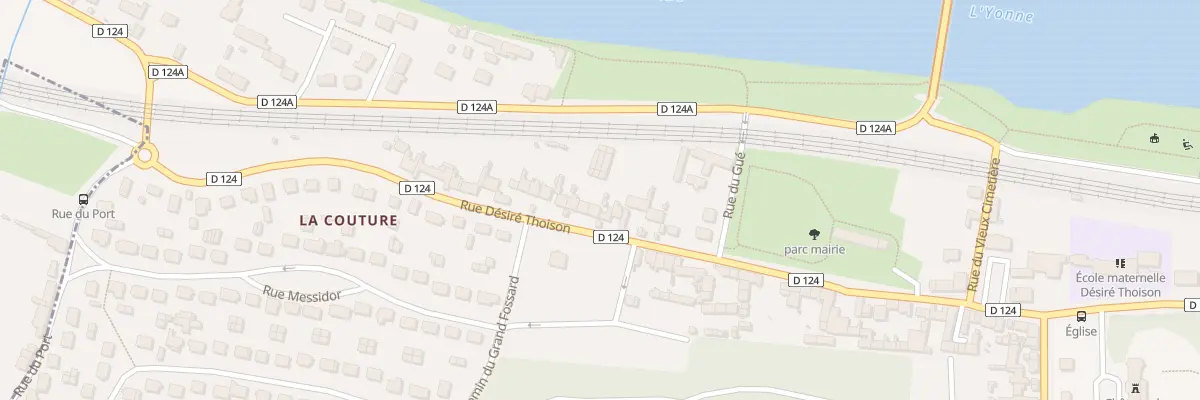 Plan du 53 Rue Désiré Thoison à Cannes-Écluse