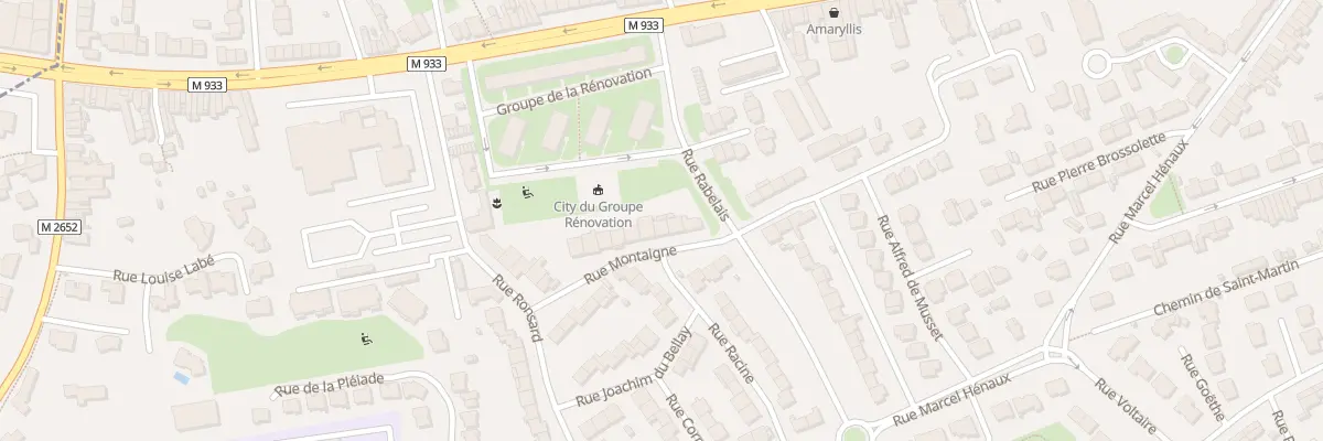 Plan du 6 Rue Montaigne Lomme à Lille