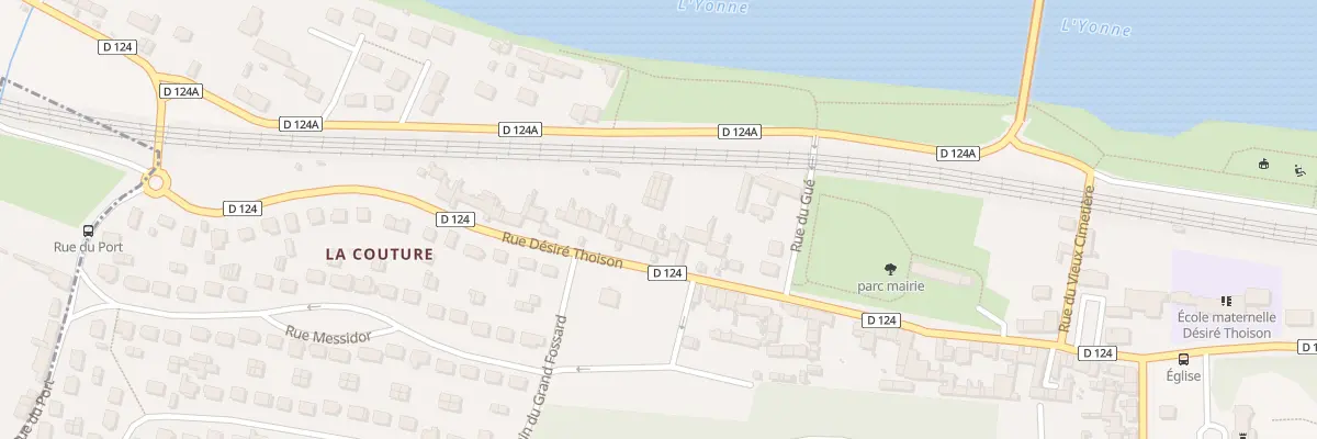 Plan du 53B Rue Désiré Thoison à Cannes-Écluse