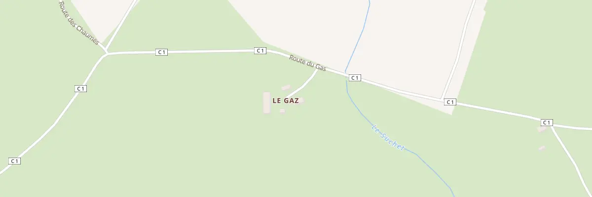 Plan du 5086 Le Gas à Sazeret