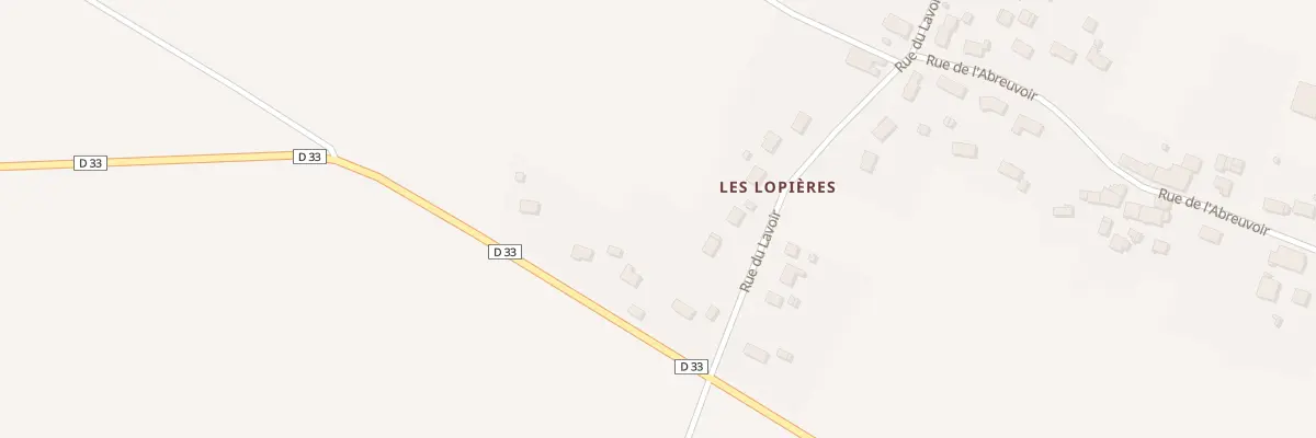 Plan du 572 Les Lopieres à Saint-Père