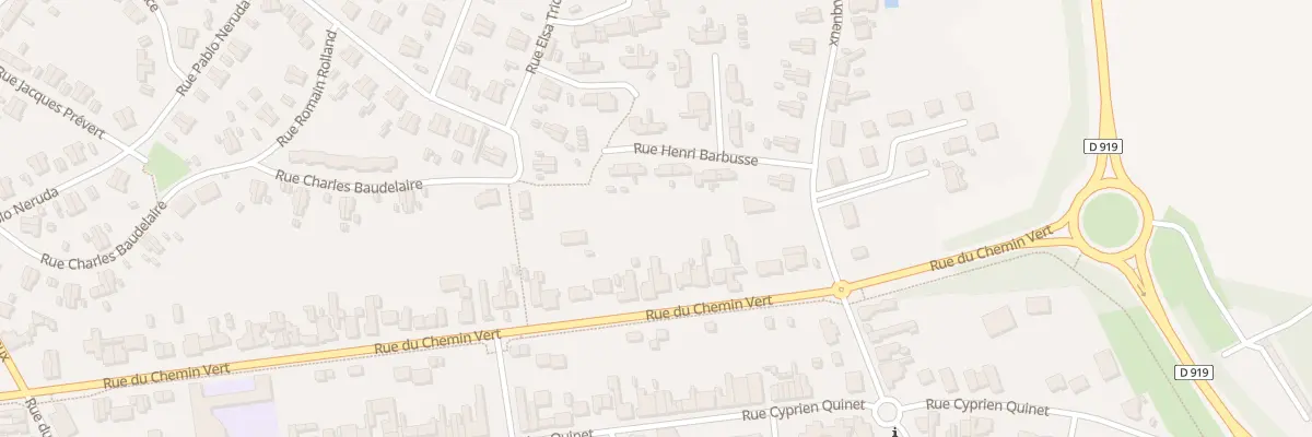 Plan du 127 Rue du Chemin Vert à Carvin