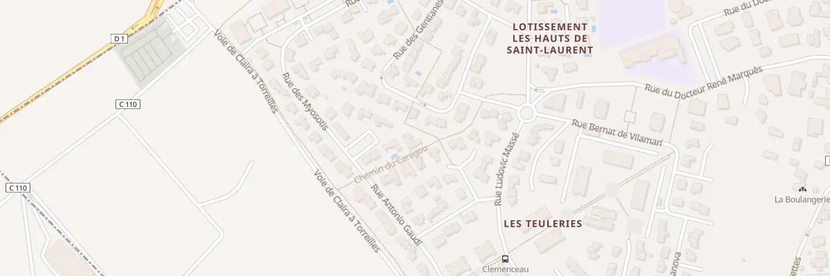 Plan du 49 Rue des Myosotis à Saint-Laurent-de-la-Salanque