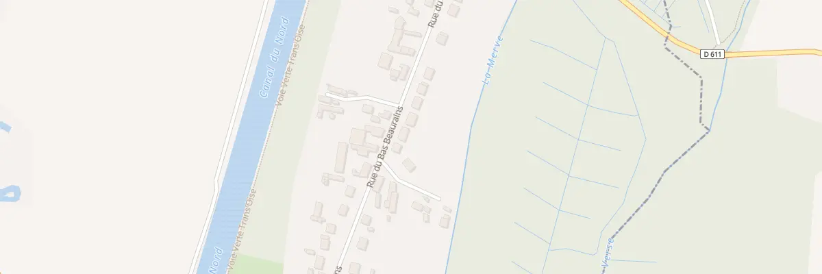 Plan du 241 Rue du Bas Beaurains à Beaurains-lès-Noyon