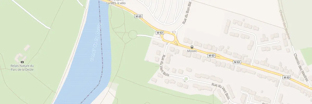 Plan du 2 Rue du Vert Bois à Houplin-Ancoisne
