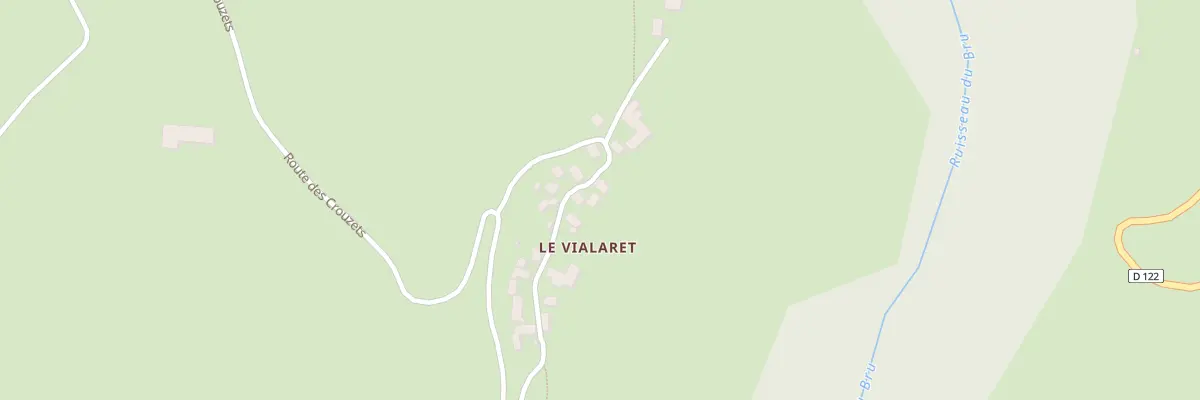 Plan du 5283 Le Vialaret à Prades-d’Aubrac