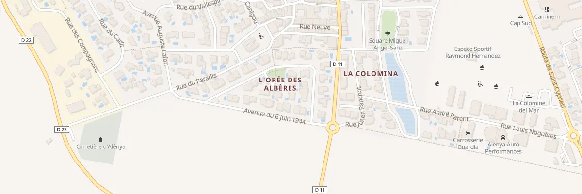 Plan du 3 Pl Ronsard à Alénya