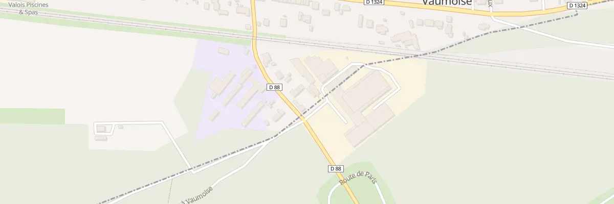 Plan du 11 Rue de la Croix Blanche à Vaumoise