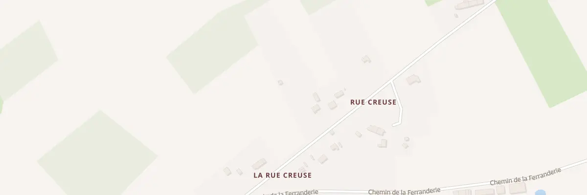 Plan du 15 La Rue Creuse au Charme