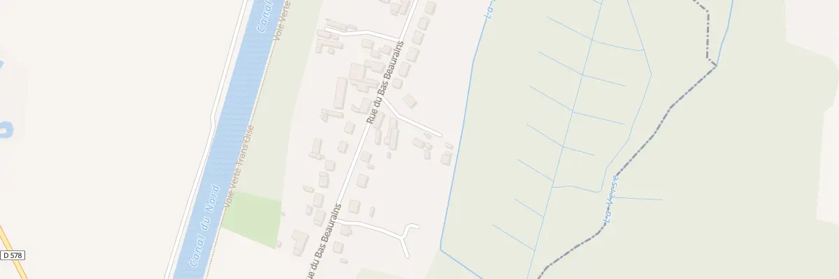 Plan du 68 Imp du Marais du Brusles à Beaurains-lès-Noyon