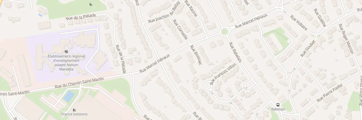Plan du 57 Rue Marcel Henaux Lomme à Lille