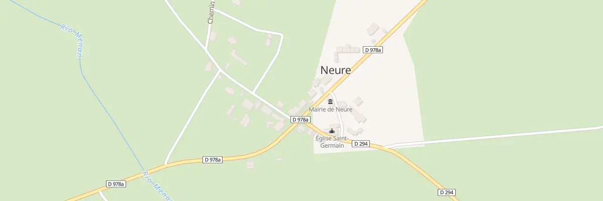 Plan du 5 Rte du Lieu Paris à Neure