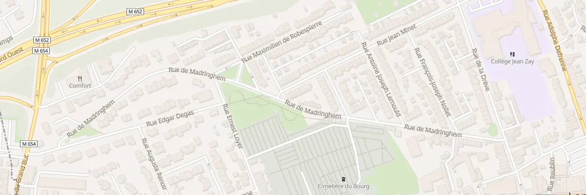 Plan du 53 Rue Jean Minet à Lille