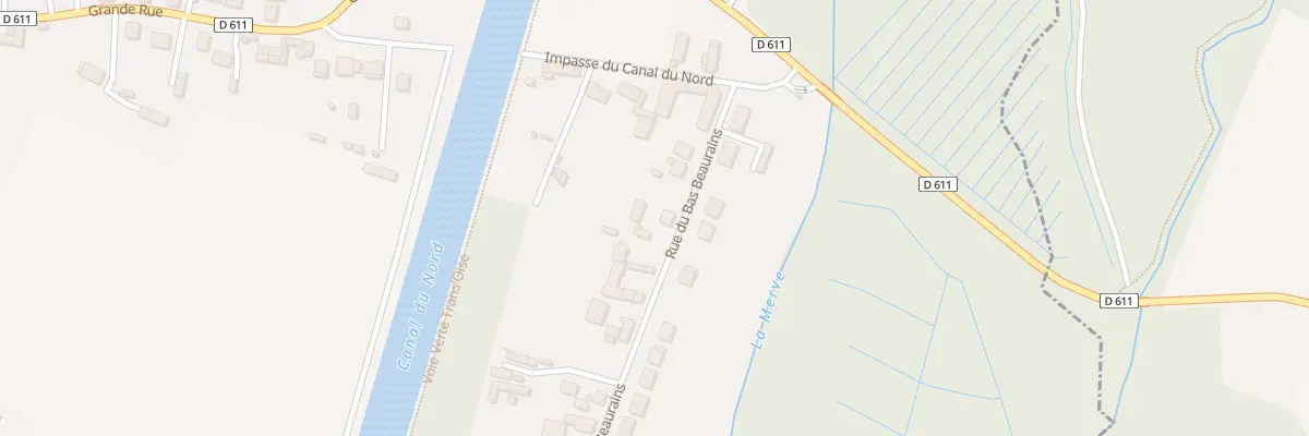 Plan du 156 Rue du Bas Beaurains à Beaurains-lès-Noyon