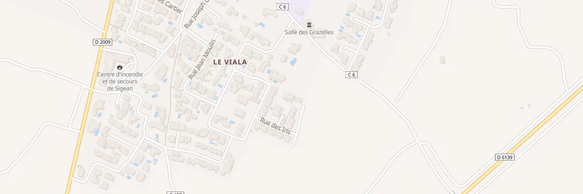 Plan du 5 Rue des Iris à Sigean