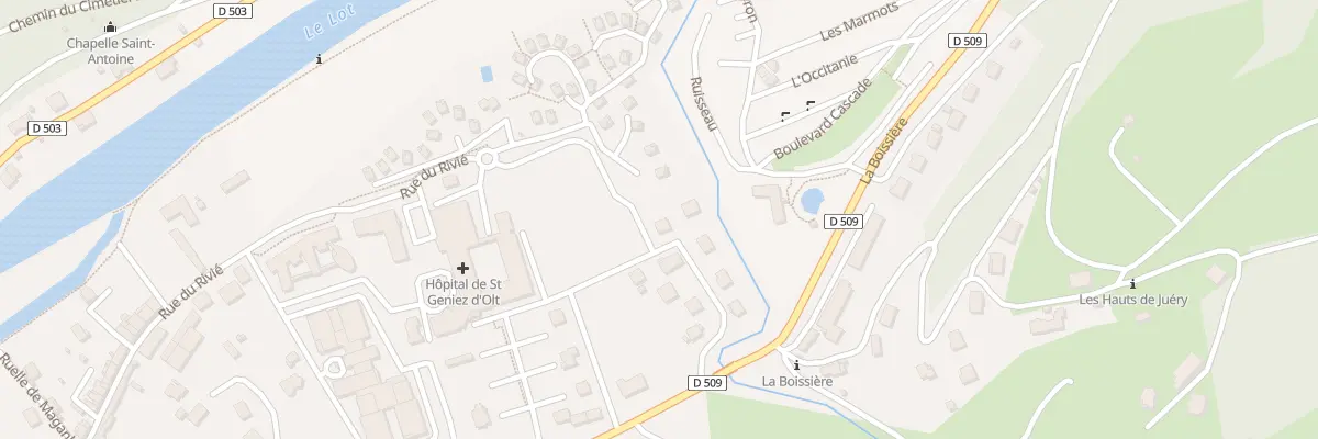 Plan du 3 Rue du Stade à Sainte-Eulalie-d’Olt