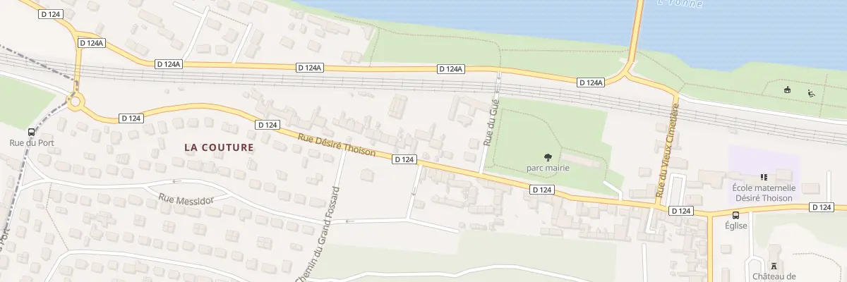 Plan du 59 Rue Désiré Thoison à Cannes-Écluse