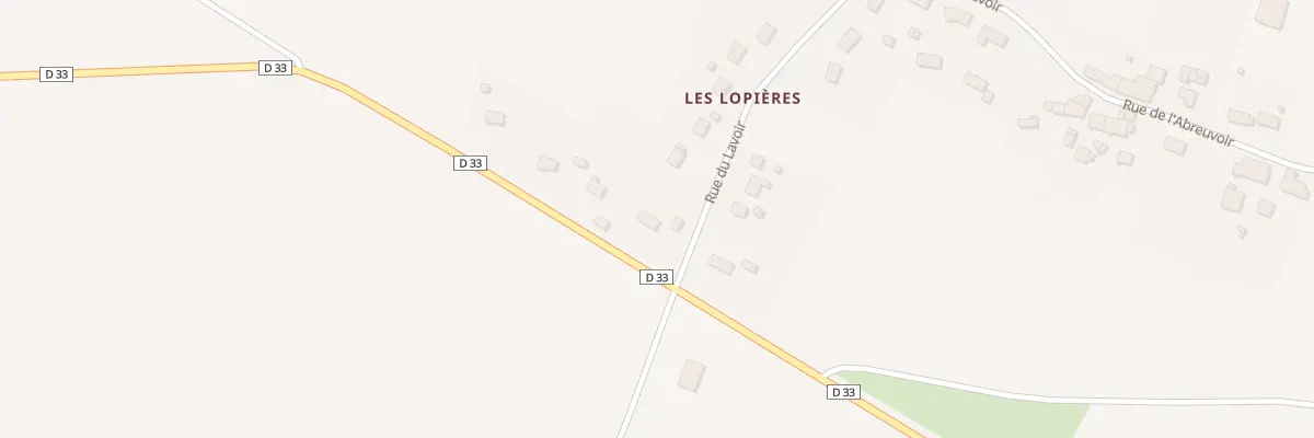 Plan du 1 Rue du Lavoir à Saint-Père
