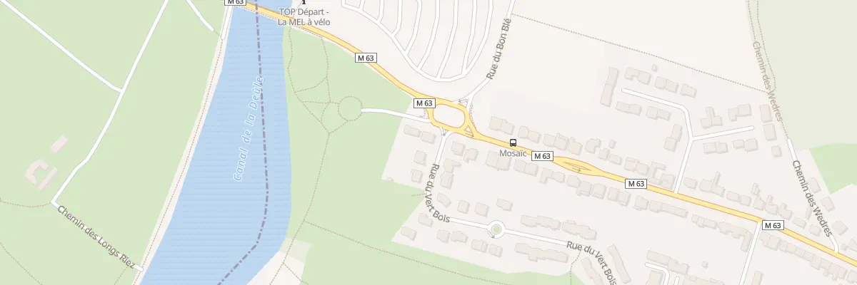 Plan du 99 Rue Guy Mocquet à Houplin-Ancoisne