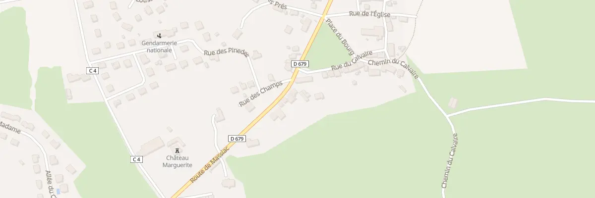 Plan du 16 Rte de Massiac à Neussargues-Moissac