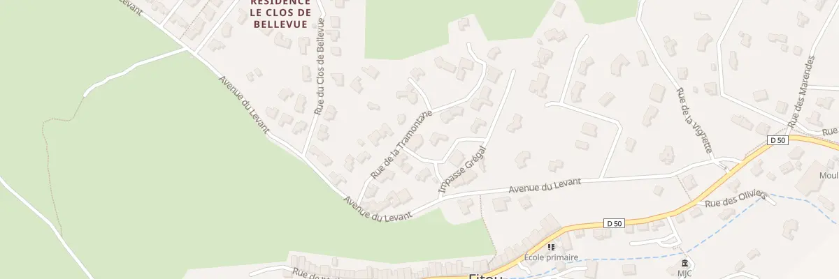 Plan du 7 Rue de la Tramontane à Fitou