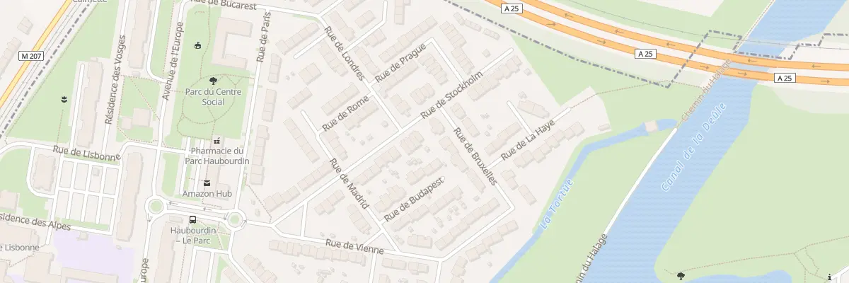 Plan du 28 Rue de Stockholm à Haubourdin