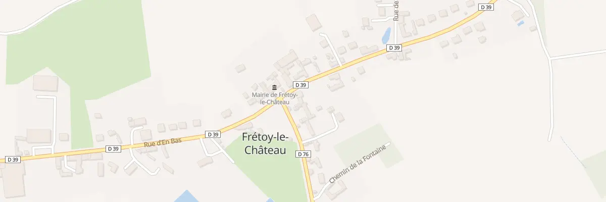 Plan du 11 Rue Jean-marie Depouilly à Frétoy-le-Château