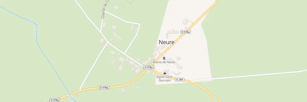 Plan du 7 Rte du Lieu Paris à Neure