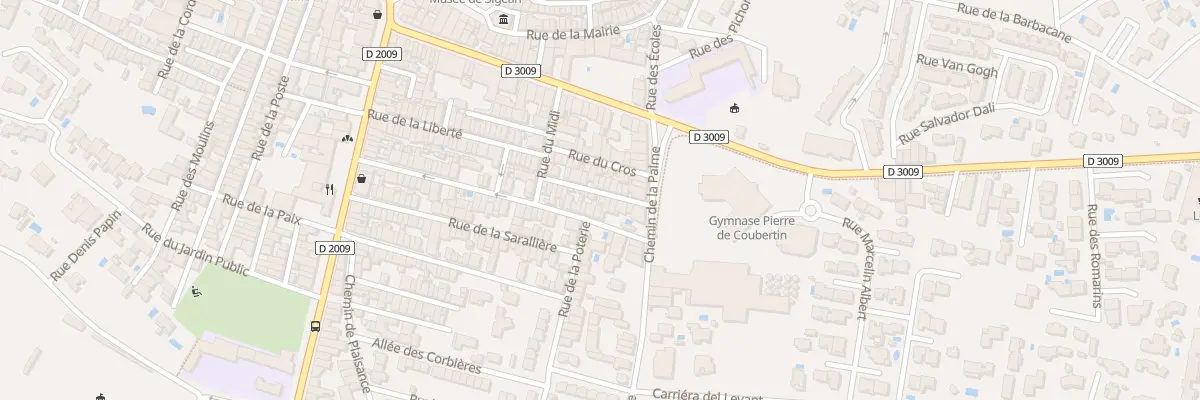 Plan du 18 Rue Neuve des Vignes à Sigean
