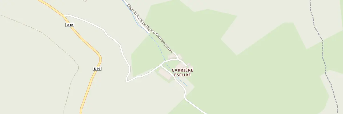 Plan du 5088A Carriere Escure à Sylvanès