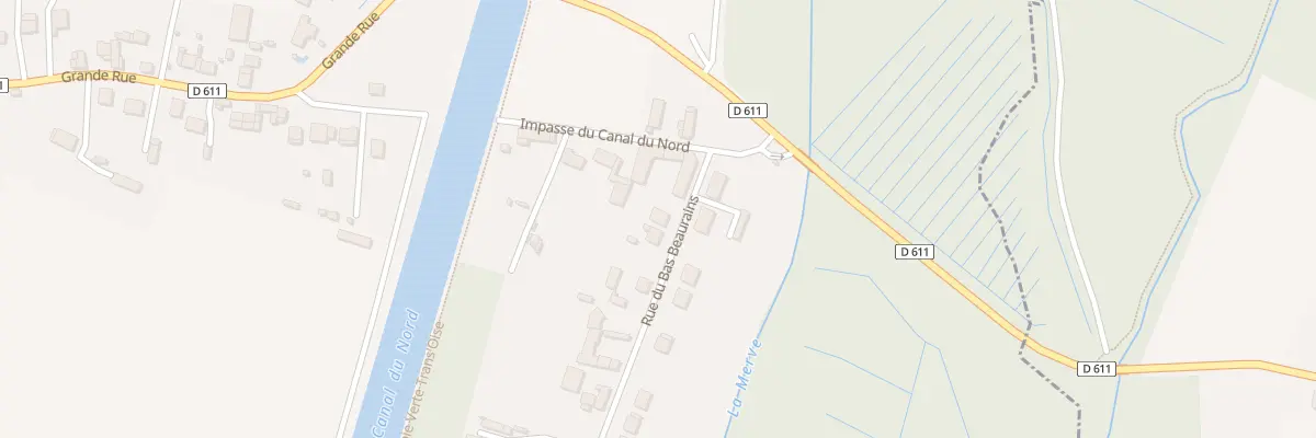 Plan du 102 Rue du Bas Beaurains à Beaurains-lès-Noyon