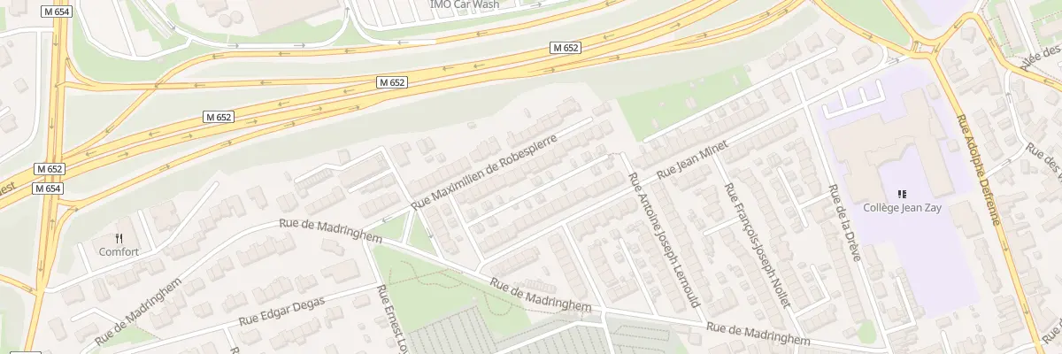Plan du 53 Rue Maximil Robespierre à Lille