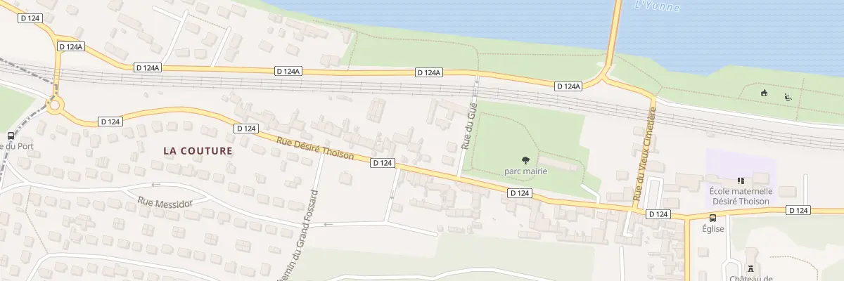 Plan du 61 Rue Désiré Thoison à Cannes-Écluse